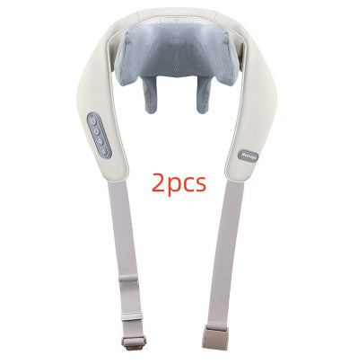 Shoulder And Neck Massage Instrument Neck Massager Neck Lifting Hot Compress Dredging Neck Trapezoid Muscle Clip Kneading ( Free Shipping UAE )