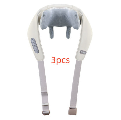 Shoulder And Neck Massage Instrument Neck Massager Neck Lifting Hot Compress Dredging Neck Trapezoid Muscle Clip Kneading ( Free Shipping UAE )