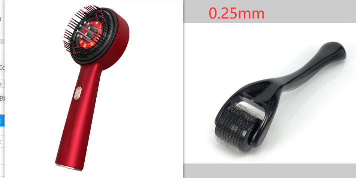 Electric Massage Comb Home Scalp Drain Comb Red Light Anti-slip Hair Care Multi-functional Massage Comb ( Free Shipping UAE )