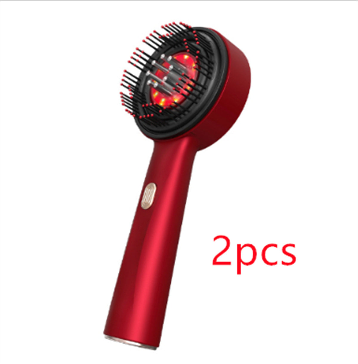 Electric Massage Comb Home Scalp Drain Comb Red Light Anti-slip Hair Care Multi-functional Massage Comb ( Free Shipping UAE )