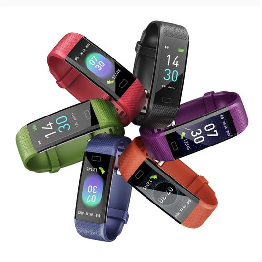Fitness Heart Rate Meter Step Smart Bracelet Watch (Free Shipping UAE)
