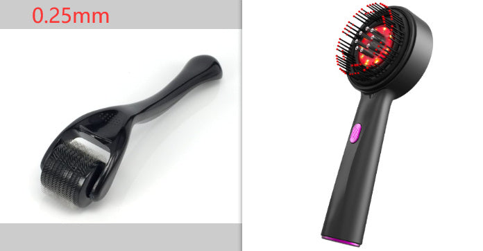 Electric Massage Comb Home Scalp Drain Comb Red Light Anti-slip Hair Care Multi-functional Massage Comb ( Free Shipping UAE )