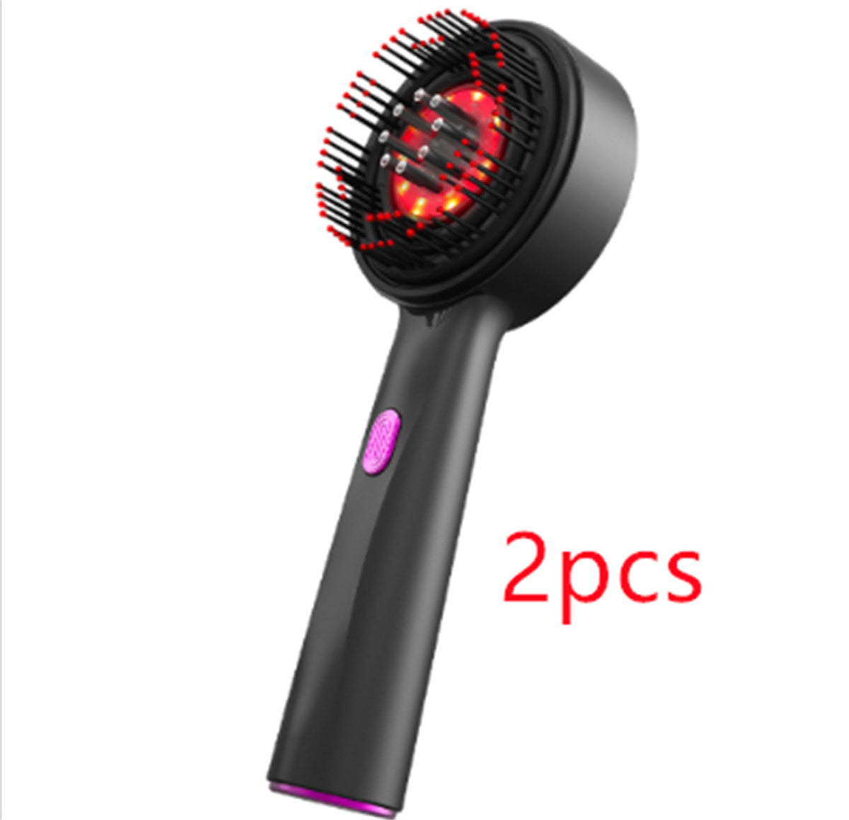 Electric Massage Comb Home Scalp Drain Comb Red Light Anti-slip Hair Care Multi-functional Massage Comb ( Free Shipping UAE )
