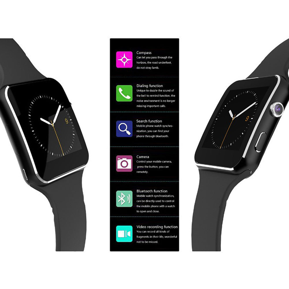 New Arrival Smart Watch with Camera Touch Screen Support (Free Shipping UAE)