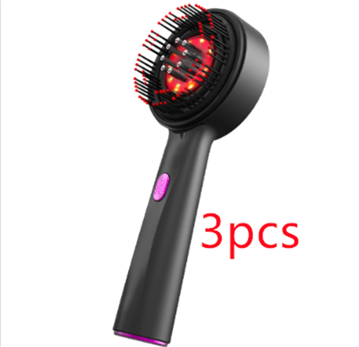 Electric Massage Comb Home Scalp Drain Comb Red Light Anti-slip Hair Care Multi-functional Massage Comb ( Free Shipping UAE )
