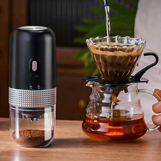 Electric Ceramic Coffee Grinder USB Charging Portable Outdoor Coffee Grinder ( Free Shipping UAE )
