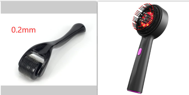 Electric Massage Comb Home Scalp Drain Comb Red Light Anti-slip Hair Care Multi-functional Massage Comb ( Free Shipping UAE )